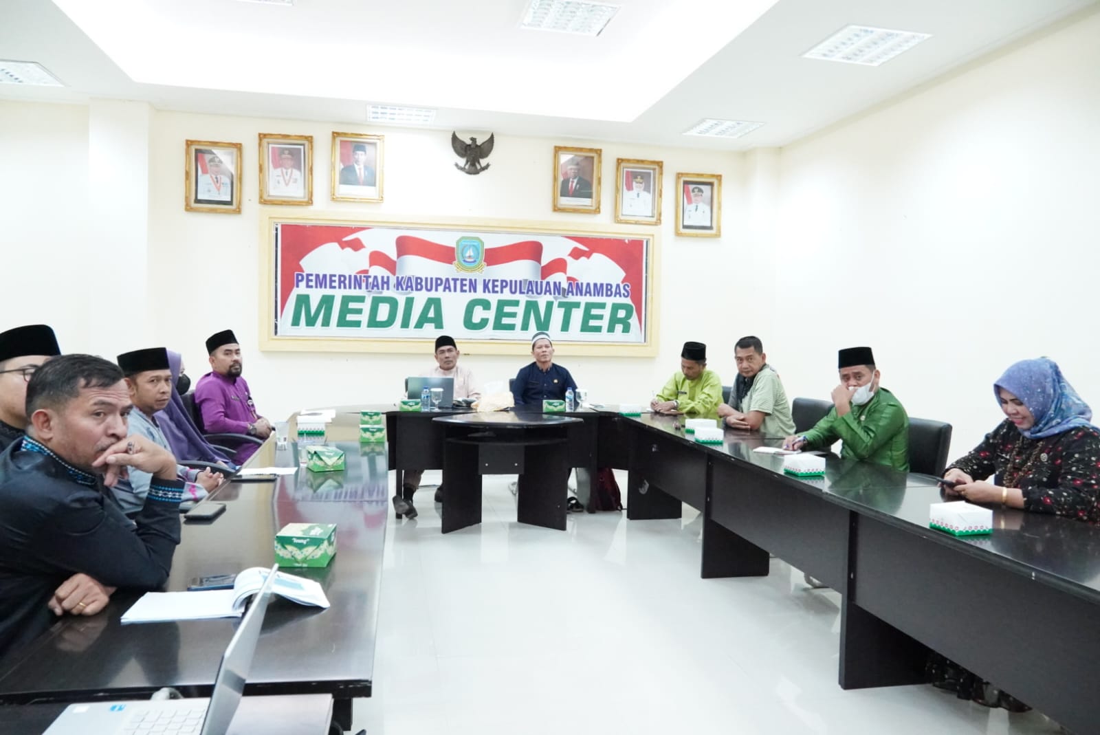 Pemda Anambas Gelar Rapat Perkembangan Dan Pengendalian Inflasi