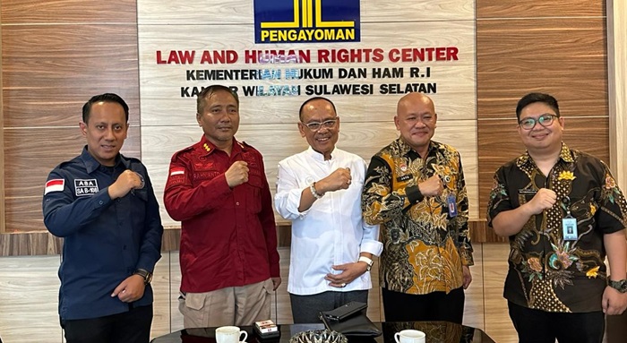 Senator Ajiep Padindang Serap Aspirasi di Kanwil Kemenkumham Sulsel