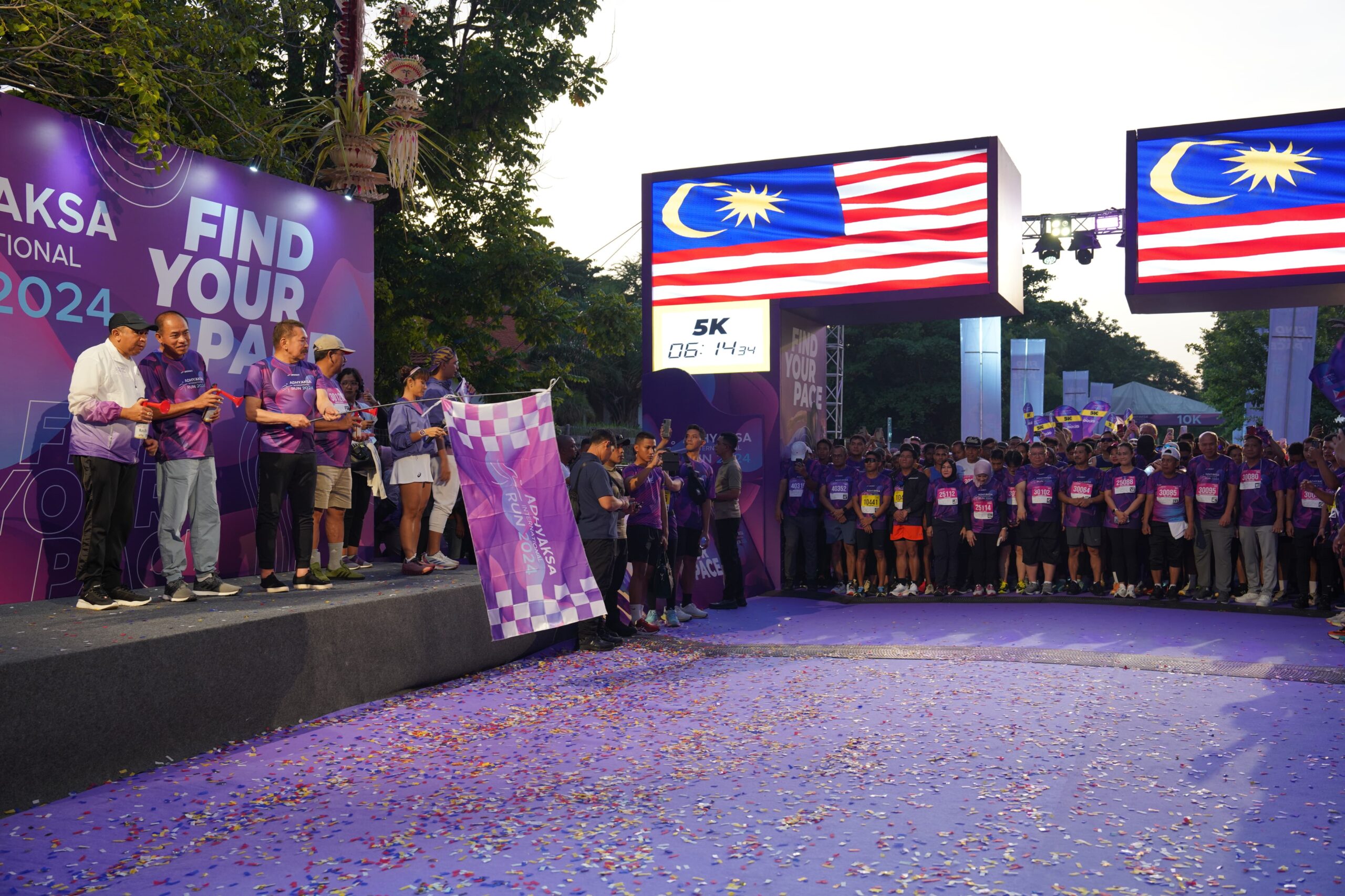 Tunas Muda Adhyaksa GelarAdhyaksa International Run 2024Bertajuk “Find Your Pace”