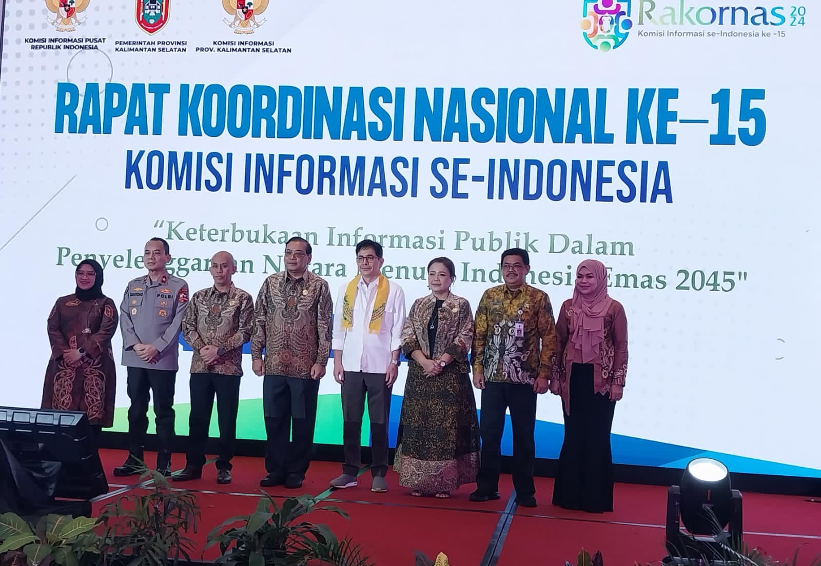Rakornas KI ke-15: Membangun Transparansi Menuju Indonesia Emas 2045
