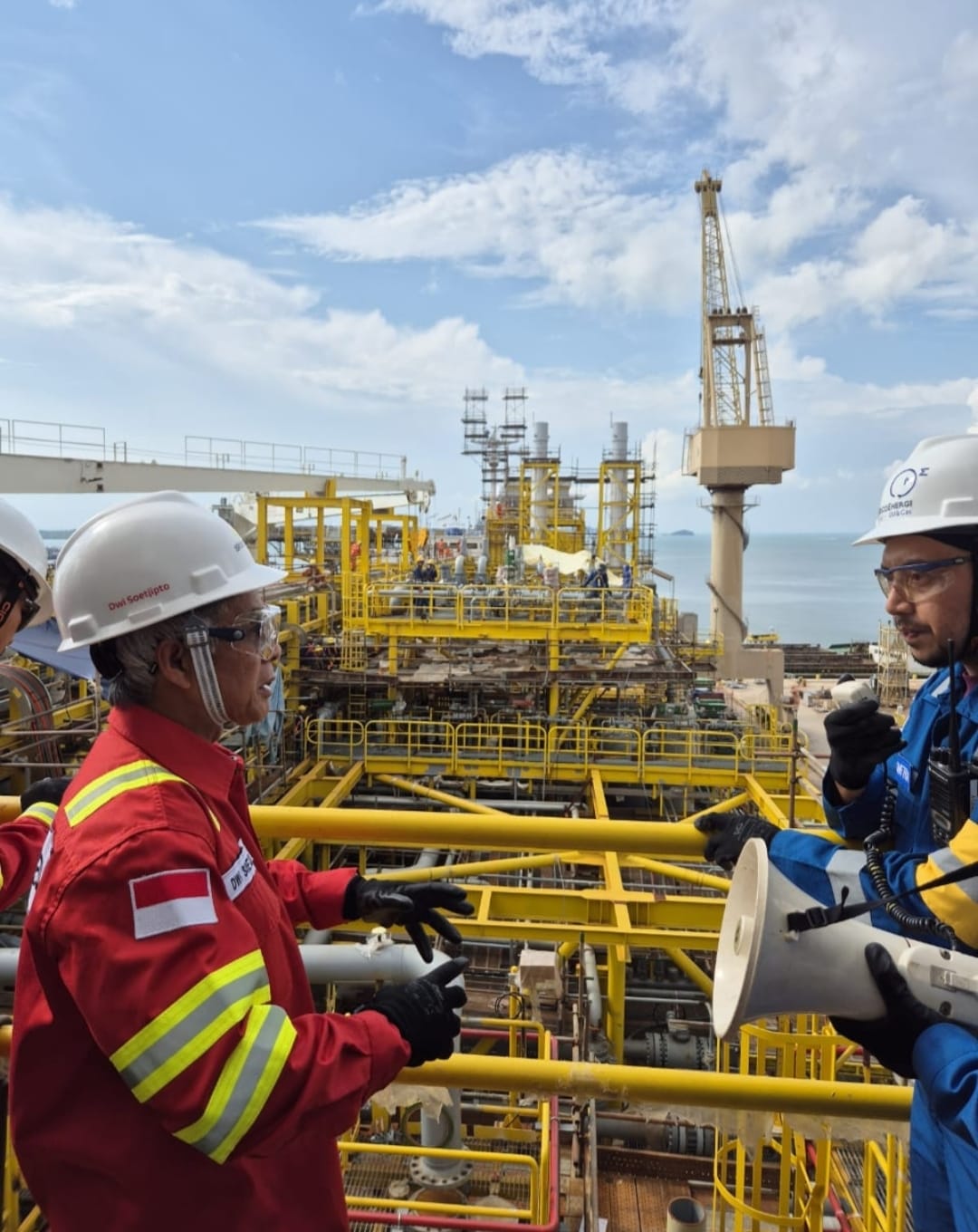 Demi Meningkatkan Produksi Migas Nasional, Kepala SKK Migas Tinjau Pembangunan FPSO Marlin Natuna