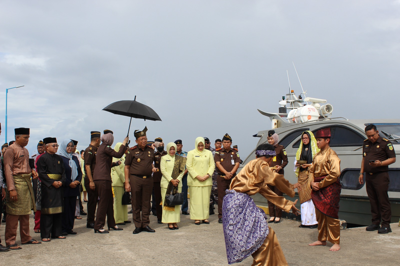 Kajati Kepri Kunjungi Kejari Lingga, Evaluasi Kinerja dan Penegakan Hukum