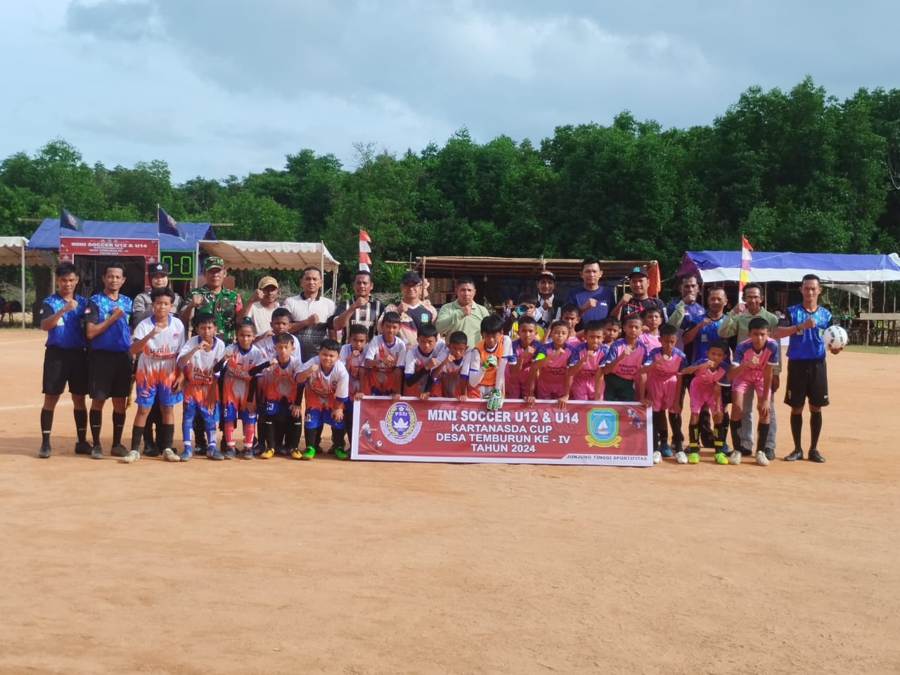 Disdikpora Anambas Apresiasi Turnamen Mini Soccer U-12 dan U-14 Kartanasda Cup