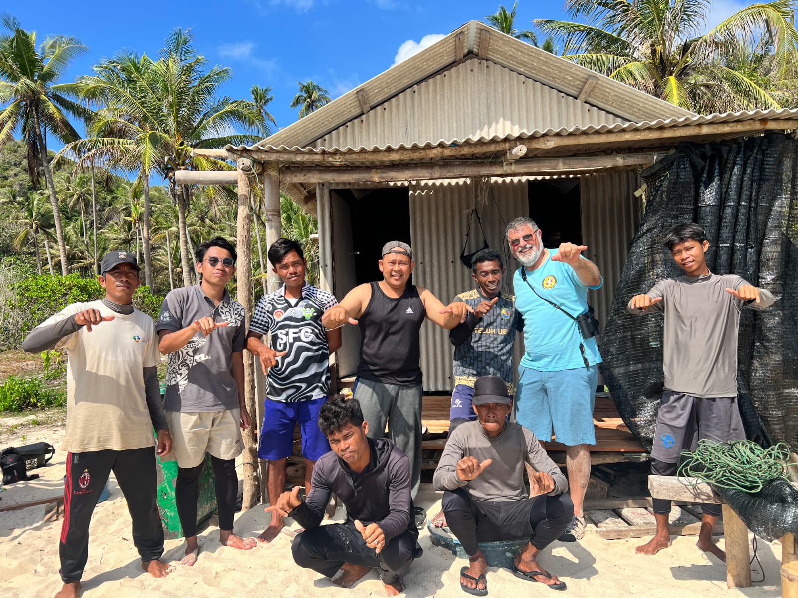 Chief of Staff UMCES Tinjau Konservasi Penyuk di Pulau Teluk dalam Jemaja