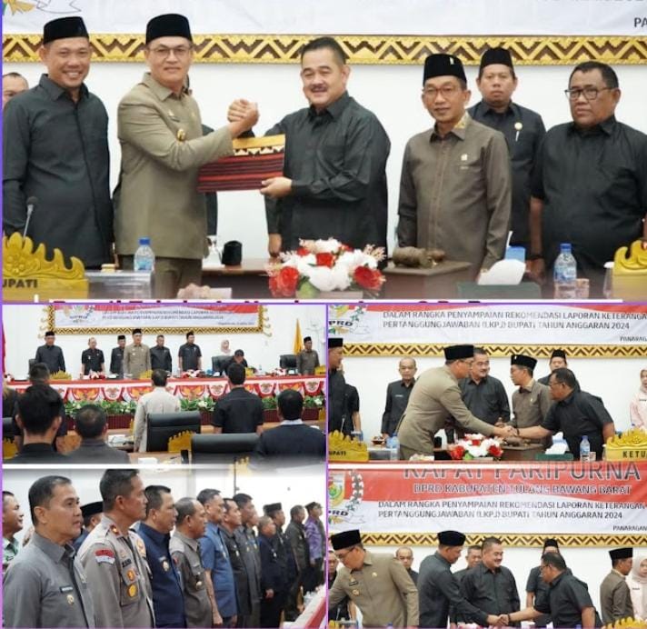 DPRD Tubaba Gelar Paripurna LKPJ tahun 2024