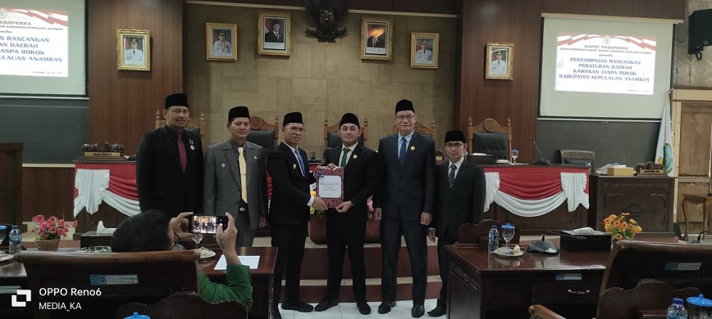 Ketua DPRD Anambas Rian Kurniawan Buka Ranperda Kawasan Tanpa Rokok
