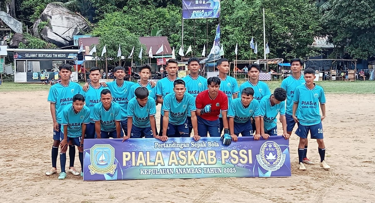 Desa Piasan Taklukkan Desa Temburun 3–1 di Piala Askab PSSI Anambas 2025