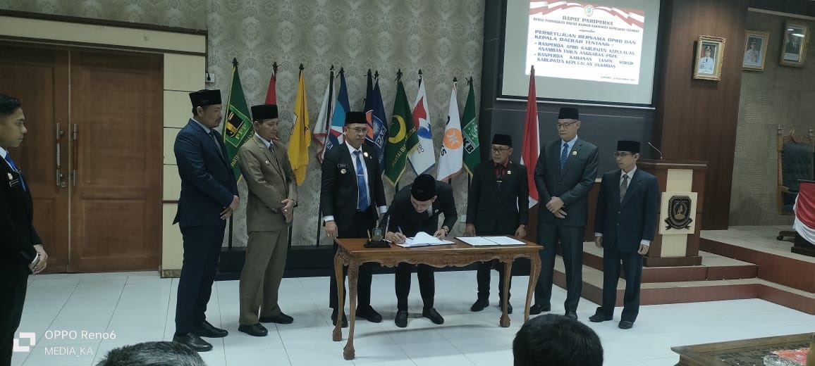 DPRD Anambas Setujui APBD 2026 dan Perda Kawasan Tanpa Rokok