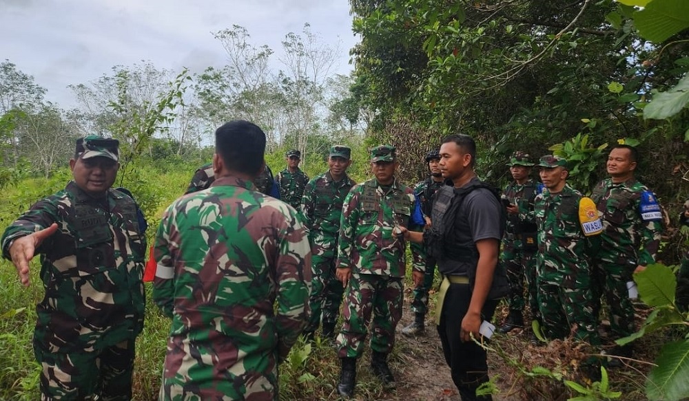 Dankodiklat TNI AD Tinjau Rangkaian Latihan Ancab di Natuna, Kasdam XIX/TT Turut Mendampingi