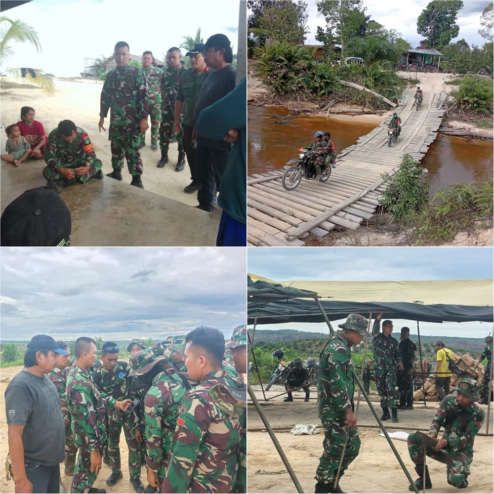 TNI Lanjutkan Penataan dan Penguatan Pos Kotis TNTN, Kokohkan Kehadiran Sebagai Garda Terdepan untuk Kepentingan Masyarakat