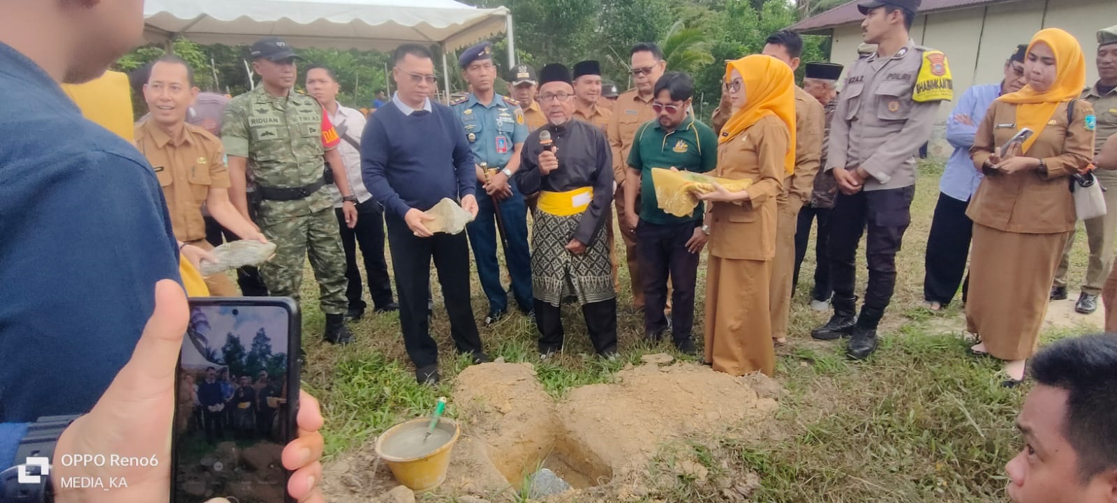 Dukungan Medco E&P Natuna Ltd dan Harbour Energy, Pembangunan Gedung Serba Guna Kute Siantan Resmi Dimulai