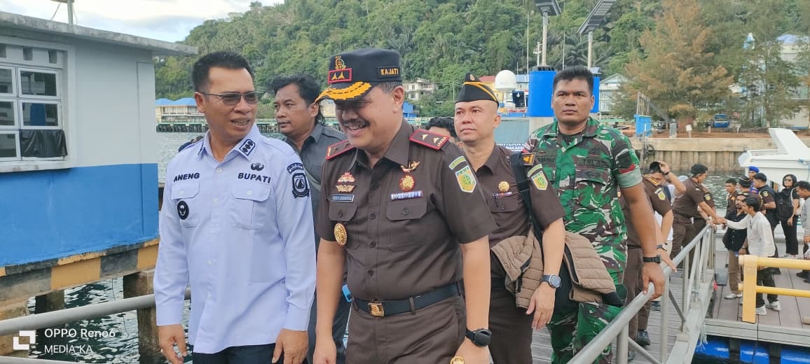 Pemkab Anambas Sambut Kajati Kepri, Gedung Baru Kejari Resmi Beroperasi