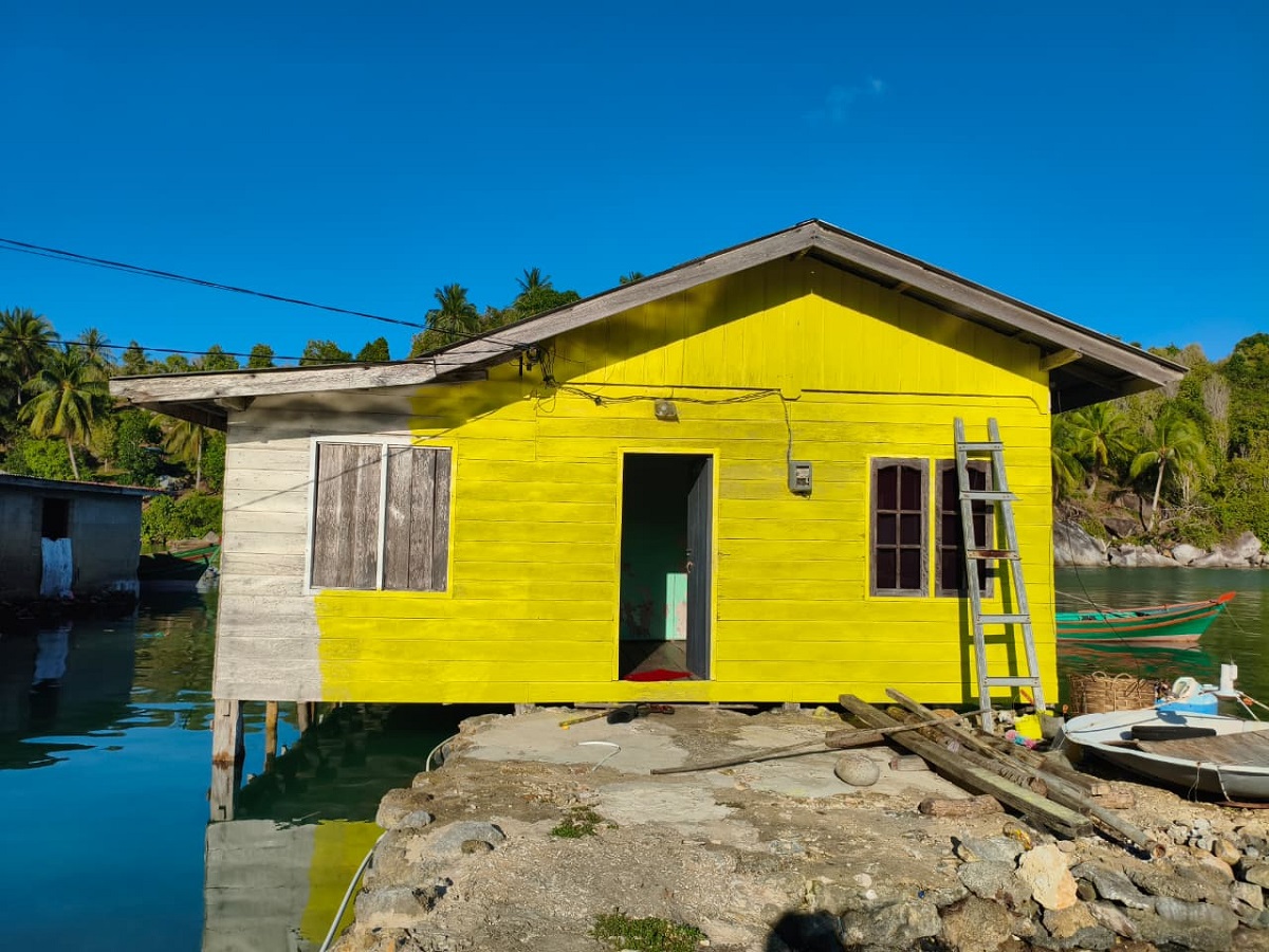 TMMD ke-128 Anambas: Kodim Natuna Renovasi Rumah Warga Tak Layak Huni