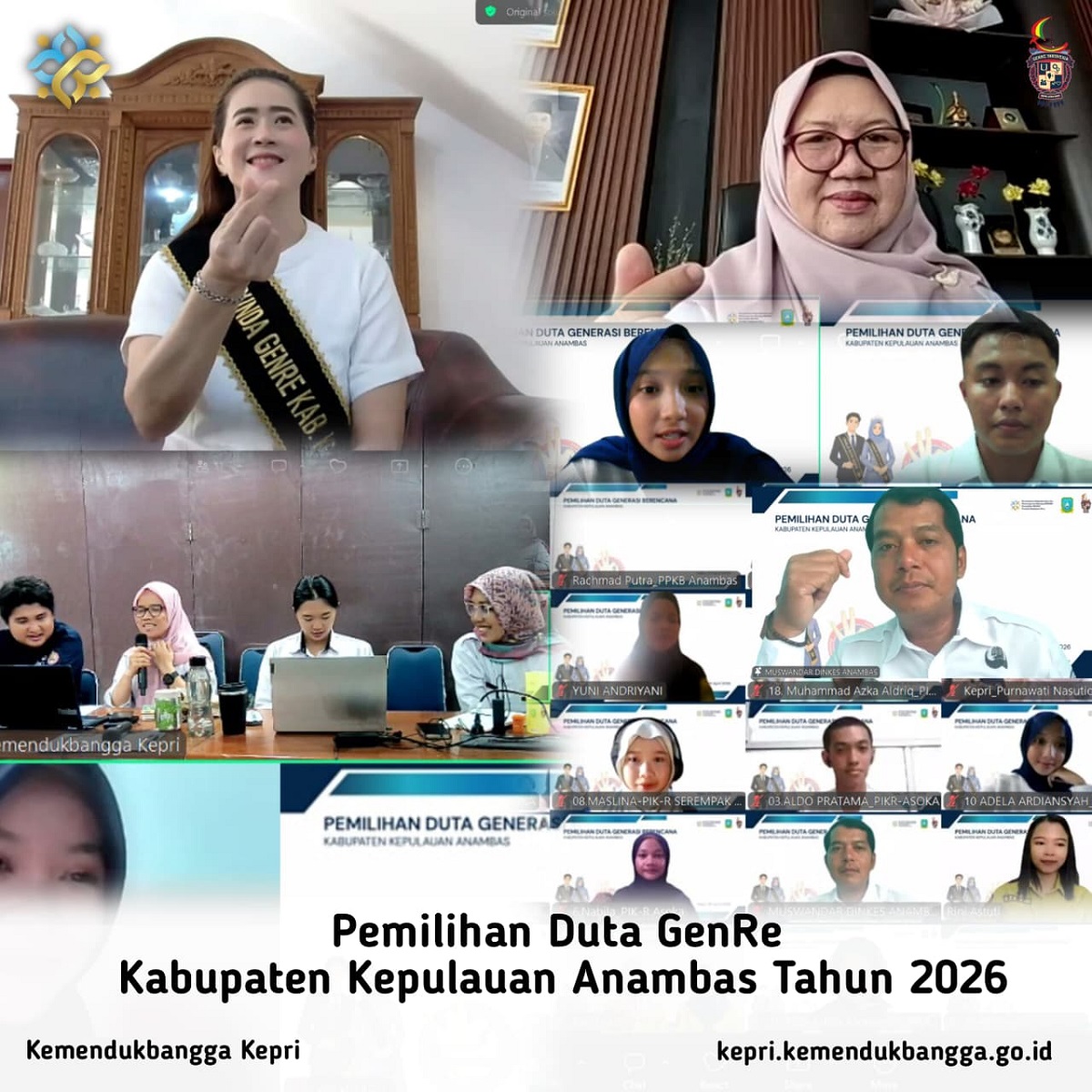 Pemkab Anambas Gelar Pemilihan Duta GenRe 2026, Cetak Generasi Muda Berdaya Saing