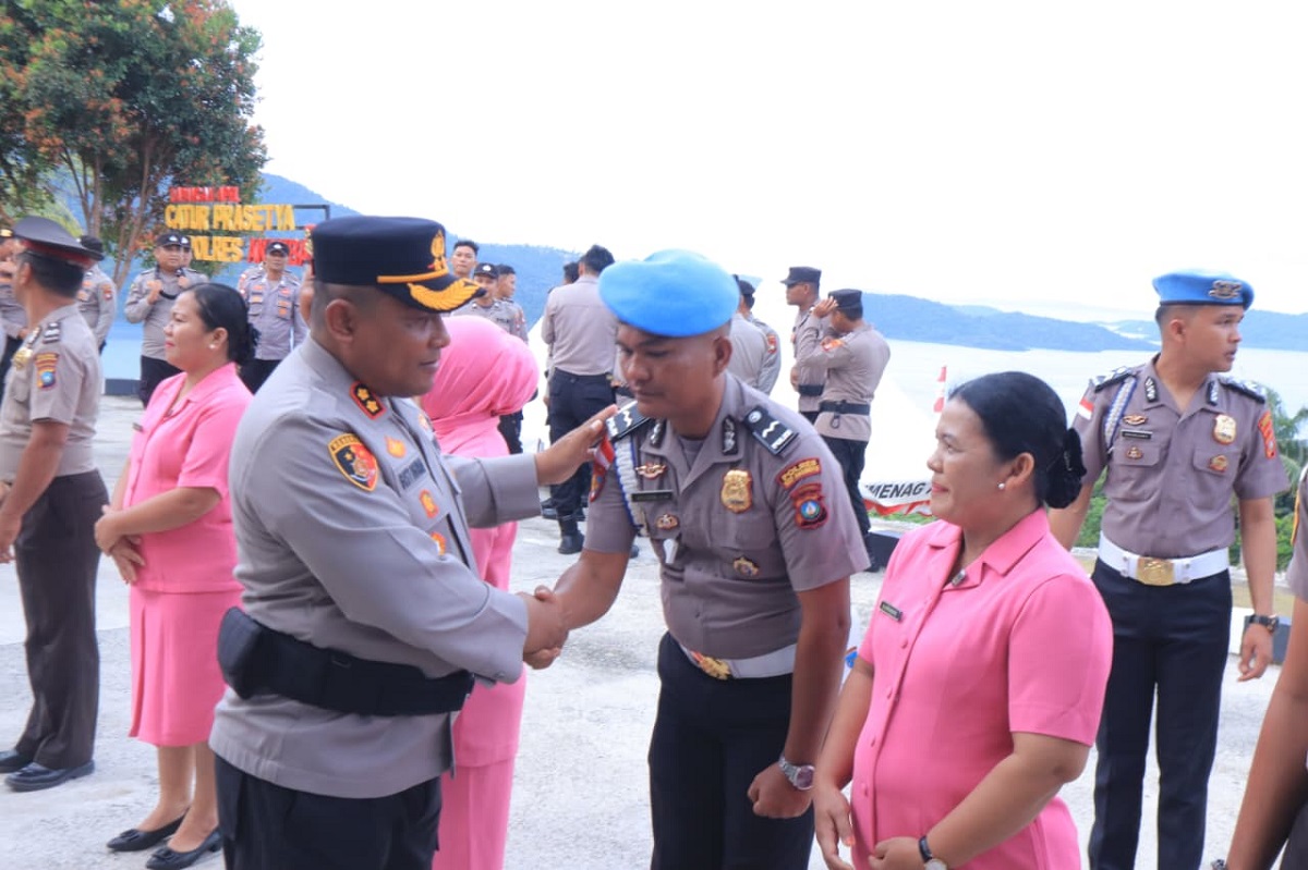 23 Personel Polres Kepulauan Anambas Naik Pangkat, Kapolres: Jadikan Amanah untuk Meningkatkan Pengabdian kepada Masyarakat