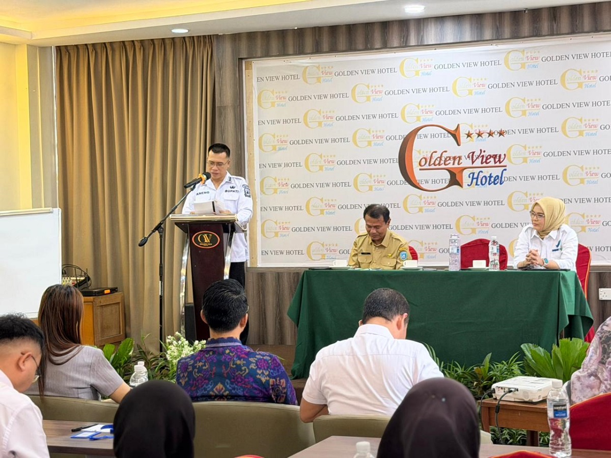 Bupati Anambas Resmi Buka Pelatihan Keamanan Pangan, Tekankan Peran Strategis Tenaga Sanitasi