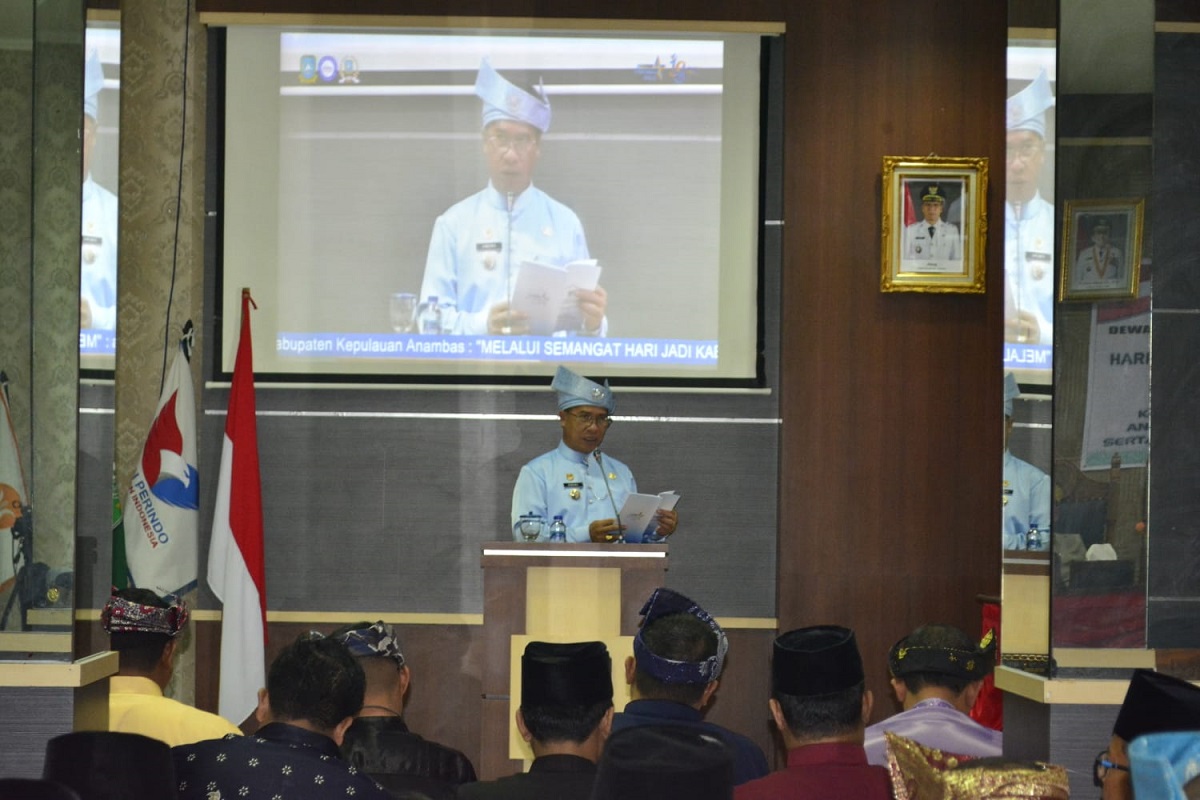 Hari Jadi ke-18 Anambas, Bupati Aneng: SDM, Pariwisata dan Perikanan Jadi Kunci Kemajuan Anambas