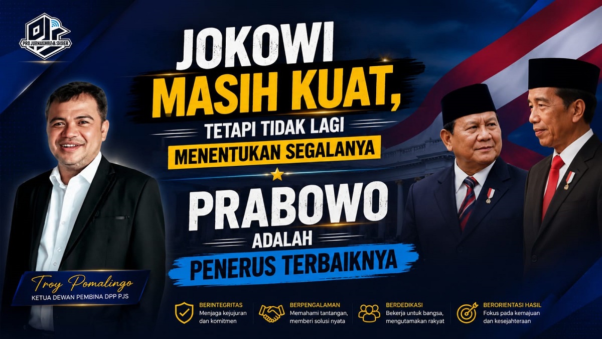 Jokowi Masih Kuat, tetapi Tidak Lagi Menentukan Segalanya dan Prabowo adalah Penerus terbaiknya