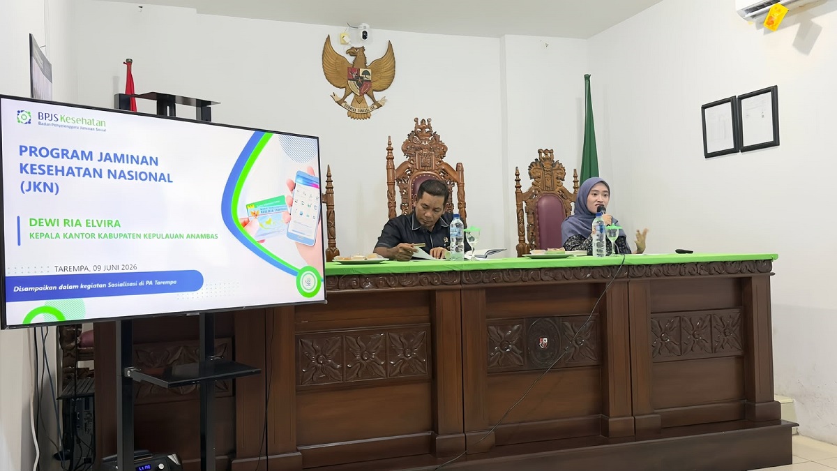 Sinergi BPJS dan Pengadilan Agama Tarempa Perkuat Kepatuhan Peserta JKN-KIS