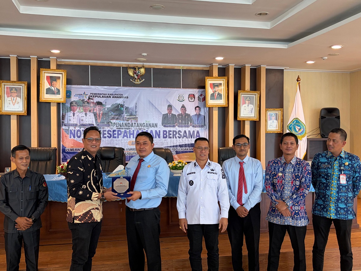Menuju Pemilu Berkualitas, KPU Kepulauan Anambas Resmi Jalin Kerja Sama Hukum dengan Kejaksaan Negeri