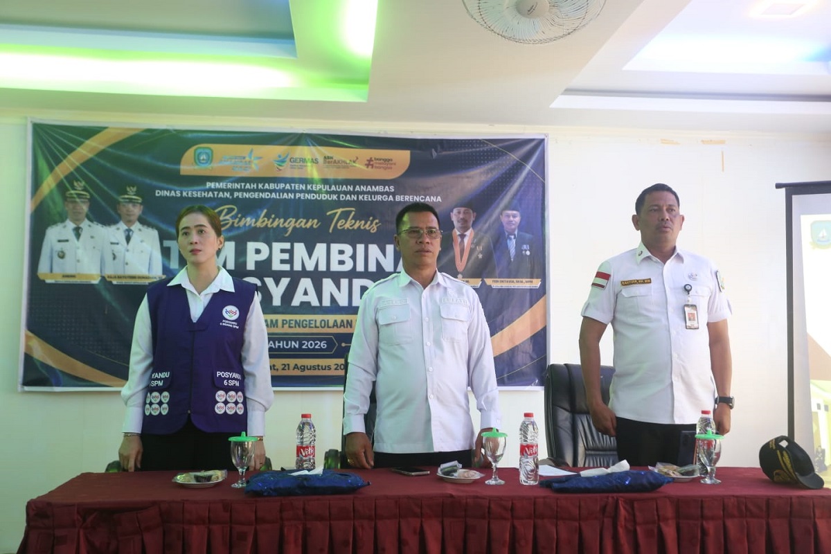 Pemkab Anambas Perkuat Layanan Kesehatan, Posyandu Jadi Garda Terdepan Pelayanan Primer