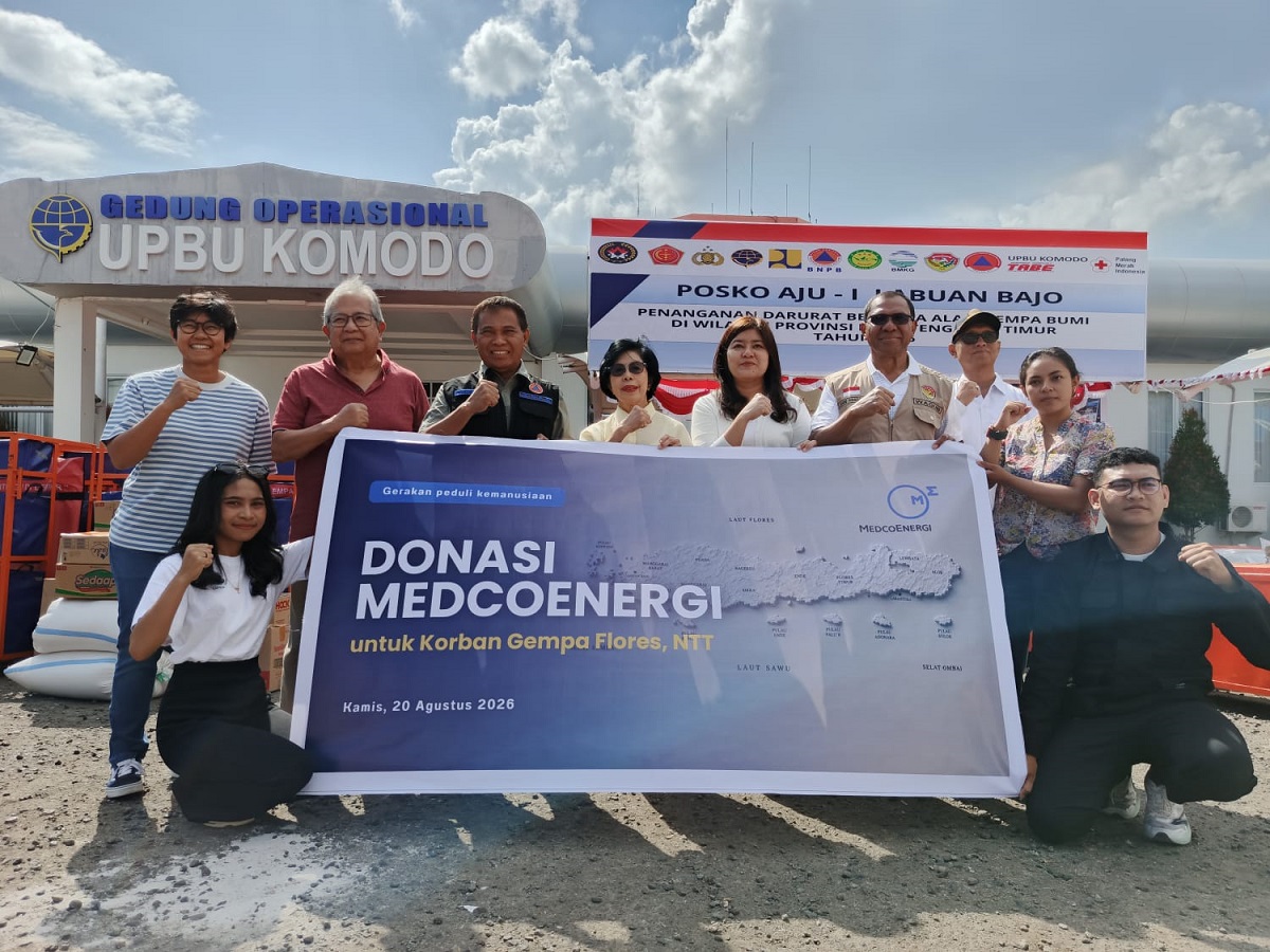 NTT Diguncang Gempa 7,7 Magnitudo, MedcoEnergi Prioritaskan Bantuan ke Daerah Terdampak Parah