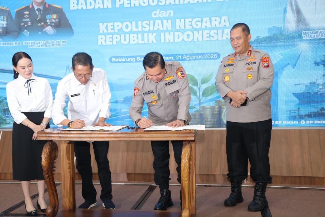 Sinergi Polri–BP Batam Diperkuat, Stabilitas Keamanan Jadi Kunci Iklim Investasi