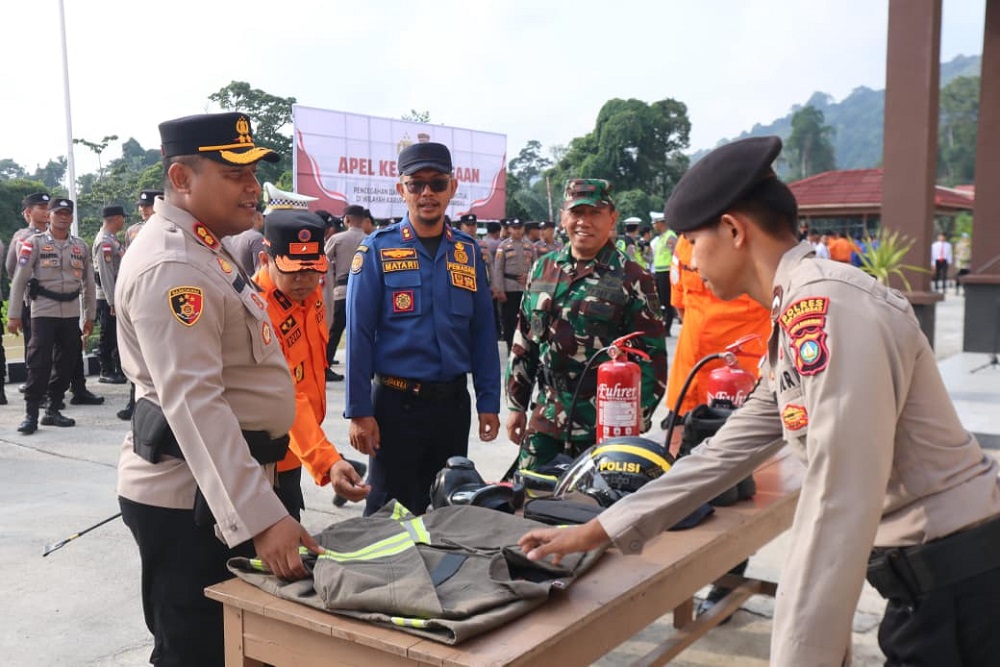 Jaga Anambas Tetap Hijau, Polres Perkuat Kolaborasi Lintas Sektor Cegah Karhutla