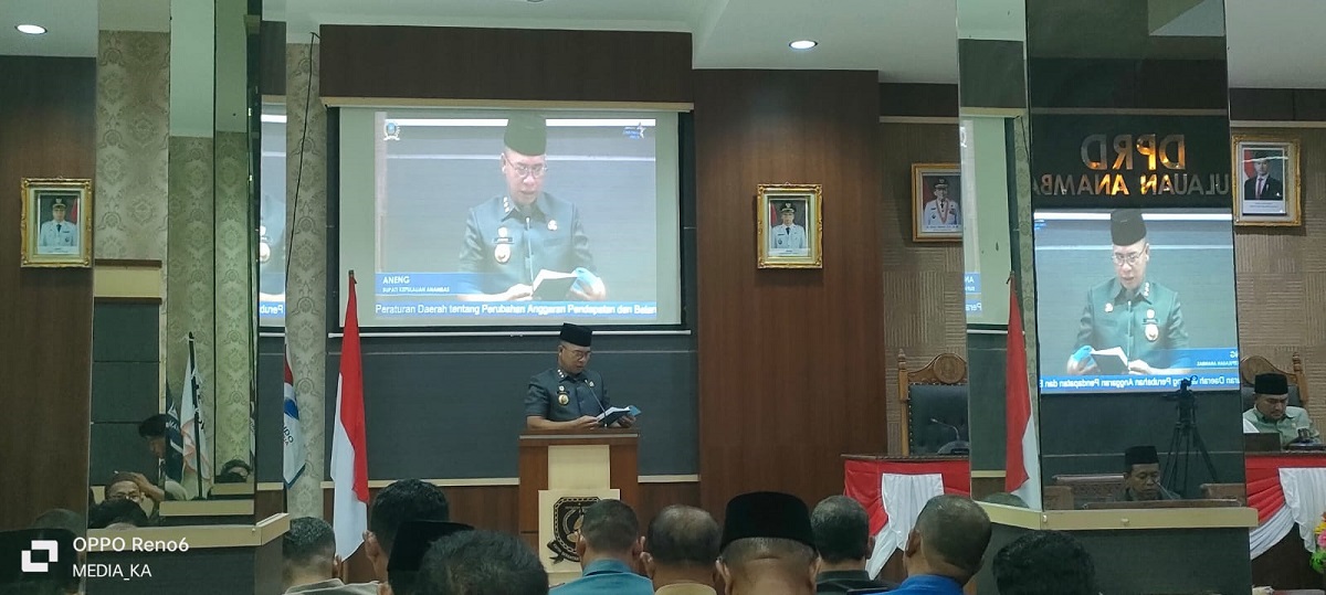 Pemkab Anambas Ajukan Rancangan Perubahan APBD 2026, Pendapatan Turun 12 Persen,  Fokus pada Pelayanan Dasar dan Prioritas Masyarakat