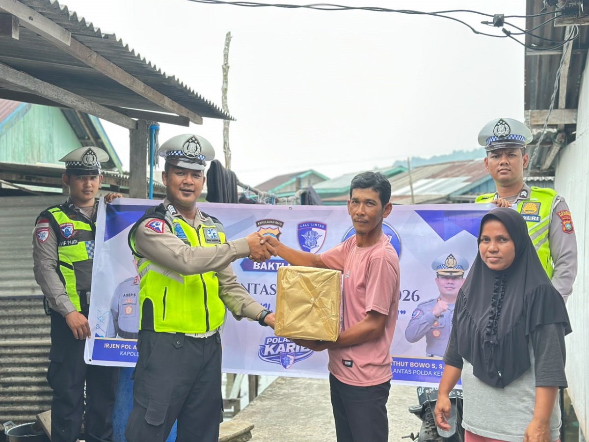 HUT Lalu Lintas ke-71, Polres Anambas Hadir Membawa Kepedulian ke Tengah Masyarakat