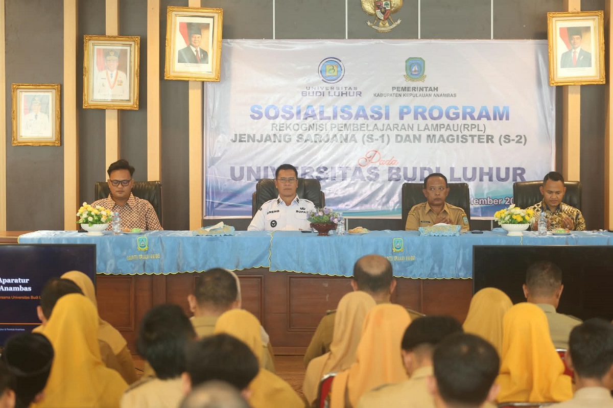 Bupati Anambas Dorong ASN Naik Jenjang Pendidikan Lewat Program RPL